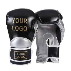 Gants de boxe et de karaté en cuir PU de haute qualité Mess Sports RF-163 - Personnalisables, unisexes, pour l'entraînement aux arts martiaux et au kickboxing - Product Image 1