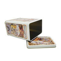 Meilleur Prix ODM OEM Boîte en Fer Blanc Personnalisée Rectangulaire Facile à Ranger Faible MOQ Emballage Cadeau Échantillon Alimentaire Snacks Bonbons Sucre