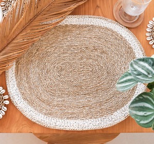 Mantel Individual Seagrass Oval Productos ecológicos Hecho en Vietnam Mantel Decoración de mesa al por mayor - Product Image 6