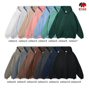 Sudadera con Capucha Personalizada Ryan Pro Gear para Hombre con Logotipo Personalizado en la Parte Delantera, 100% Algodón, Tejido de Felpa, Transpirable, Informal, para Invierno - Product Image 1