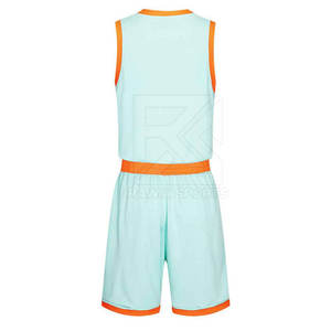 Uniforme de basket-ball de haute qualité confortable avec logo personnalisé Meilleurs uniformes de basket-ball en tissu doux - Product Image 2