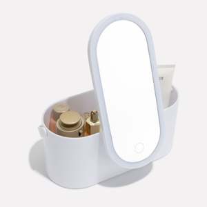 Piper LED Lighted <b>Makeup</b> <b>Box</b> with Plastic Construction - Product Image 2