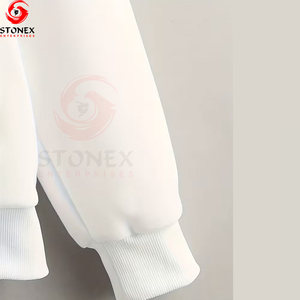 Comfortable Women Winter Hooded Crop <b>Hoodies</b> Wholesale Short Sleeve Length New Arrival Stylish Anti-pilling High Quality - Product Image 3