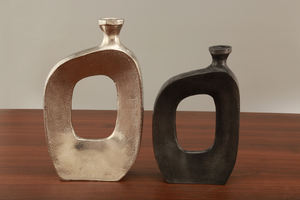 Florero de Metal moderno y clásico, decoración del Hogar Nueva y de tendencia para dormitorio de boda, sala de estar para uso en Mesa - Product Image 5