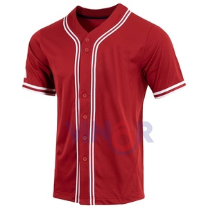Impression de logo personnalisé sur vêtements de baseball, vêtements de softball à séchage rapide, vêtements de softball vierges pour hommes et femmes, maillot de baseball sublimé, vente en gros de maillots de baseball - Product Image 1