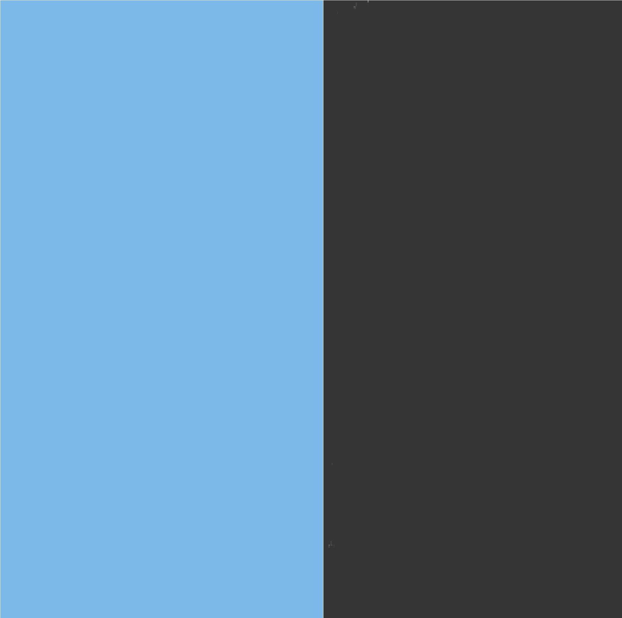 skie blue black