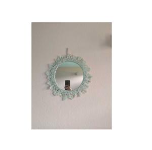 Meilleur vendeur, miroir fait main, tenture murale en macramé, autres fleurs et plantes décoratives - Product Image 4