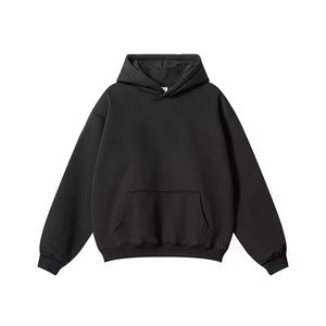 เสื้อฮู้ดโอเวอร์ไซส์ผ้าฝ้ายใส่ได้ทั้งชายและหญิงเสื้อมีฮู้ดผ้า100% 340GSM แบบออกแบบโลโก้ได้ตามต้องการ - Product Image 6