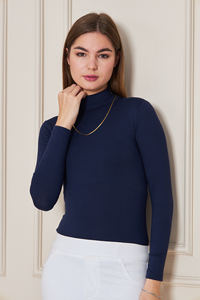 Sous-vêtement body à col roulé et manches longues pour femme - Product Image 2