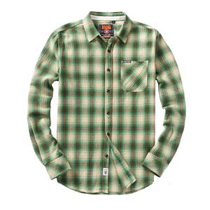 Men's Shirts ODM Factory Price Blank Custom Vintage <b>Flannel</b> Fashion Men's Shirts Button up Casual Plus Size Men's Shirts - Product Image 2