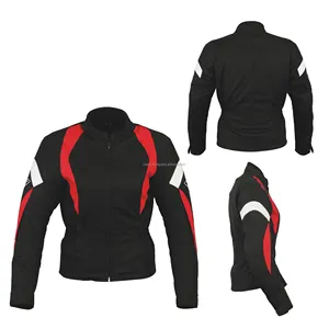 ホット販売ツーリングモトレーシングカスタマイズされたデザインの印刷スポーツウェアコーデュラテキスタイルジャケット