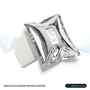 Neutralizzatore di Odori Passivo Polymer Plus Formula Blu: Odori di Sudore, Feci, Fumo e Solventi - Compatta Solida da 40g - OEM - Product Image 1