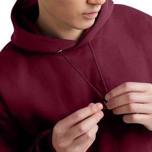 Sweat à capuche pour homme Streetwise, polaire doux, couche chaude, toucher doux, mouvement flexible, profil moderne, couture durable, OEM ODM, vente en gros - Product Image 5