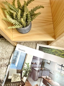 ตู้หนังสือและชั้นวางหนังสือทำจากไม้สนสไตล์โมเดิร์นสำหรับห้องนอนและห้องนั่งเล่นเฟอร์นิเจอร์บ้านสามารถปรับแต่งได้ - Product Image 5