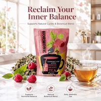 Thé aux herbes en vrac à marque privée pour la fertilité, thé aux feuilles de framboisier rouge pour l'équilibre hormonal des femmes