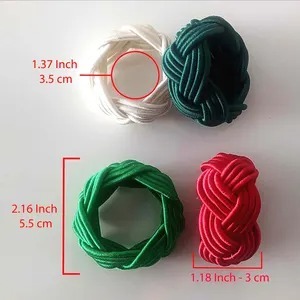 Porte-serviettes en jute noir de qualité supérieure pour table à manger moderne, décoration de la maison et cuisine, utilisation quotidienne pratique, vente en gros en provenance d'Inde - Product Image 5