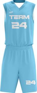 Maillot de basket-ball original conçu sur mesure short respirant imprimé par sublimation ensemble d'uniformes d'entraînement vêtements de basket-ball de qualité supérieure - Product Image 3