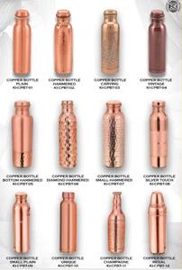 Pure Copper Printed Water <b>Bottle</b> Designer Copper <b>Bottle</b> Vintage Copper Water <b>Bottle</b> - Product Image 2
