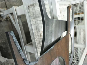 Machine d'ébavurage de 1350mm pour ébavurer l'arrondi des bords et le retrait des scories de pièces découpées au plasma Oxyfuel Flame Pièces perforées découpées au laser - Product Image 6