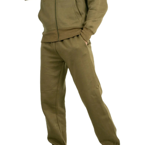 OEM Ensemble de survêtements à capuche/polaire pour hommes Nouvel ensemble de survêtements à capuche en polaire à cordon contrasté Bas de haut Jogging/Joggers Ensemble de deux pièces Survêtement - Product Image 5
