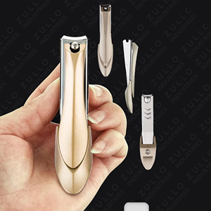 Premium Quality <b>Nail</b> Clipper Stainless Steel <b>Nail</b> Cutter Professional Manicure Pedicure Beauty Grooming <b>Tool</b> - Product Image 2
