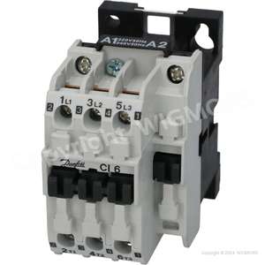 Contactor Danfoss CI 6 220-230V 50Hz 037H001531 - Product Image 1