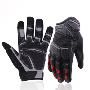 Venta caliente campo de petróleo rescate diseño personalizado Logo Gas y aceite seguridad extracción TPR impacto Industrial trabajo mecánico guantes - Product Image 1