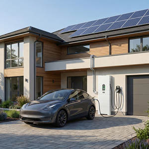 Système de stockage d'énergie domestique tout-en-un 10 kWh 20 kWh Batterie modulaire haute tension LiFePO4 Onduleur hybride 7 kW Solaire BESS - Product Image 6