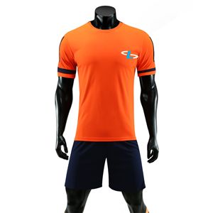 Camiseta de fútbol deportiva transpirable de poliéster por sublimación personalizada para hombres, uniformes de fútbol, kit completo para jugadores de fútbol - Product Image 3