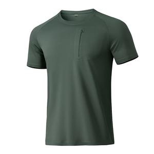 Vente en gros 100% coton T-Shirt pour homme de haute qualité recadrée classique grande taille manches courtes tissu tricoté respirant grande taille - Product Image 3