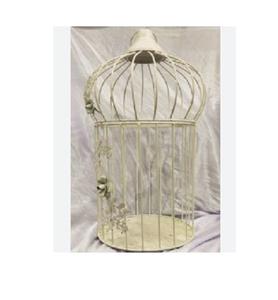 Cage à oiseaux en fer blanc mariage fenêtre ornement balcon décoration photographie accessoires oiseaux vivants Application métal acier boîte emballée - Product Image 1