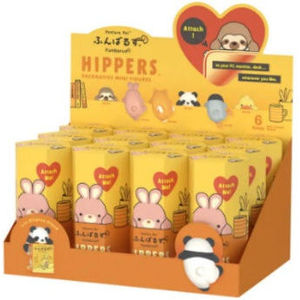 Set de 12 Figuras Coleccionables de Plástico Selladas de Sonny Angel Funbarus Hippos Posture Pal, Origen: Animación Japonesa - Product Image 1