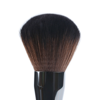 Pinceau à poudre de contour pour le visage, à manche court en bois, poils synthétiques doux, marque privée Dongshen, vente en gros