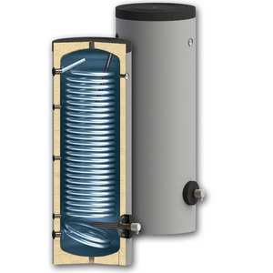 Calentador de Agua Doméstico de 200 Litros con Energía Solar para Bomba de Calor de Doble Serpentín BL2-HP-200LT - Product Image 1