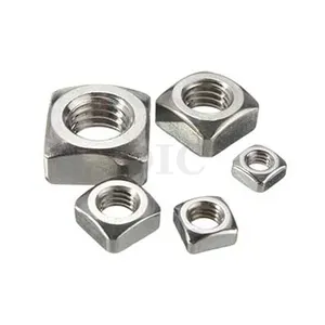 DIN Standard M16 - M56 Stainless Steel Square Nuts
