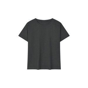 Camiseta de Algodón Ajustada para Mujer con Cuello de Lazo, de Secado Rápido, Transpirable, con Rayas de Dibujos Animados - Product Image 1