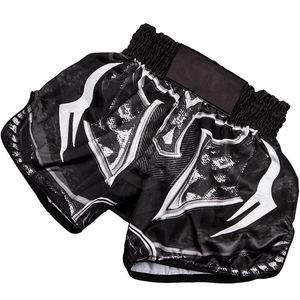 Nuevo estilo hecho a medida Muay Thai Shorts Color sólido hecho en Pakistán Muay Thai Shorts para hombres - Product Image 6