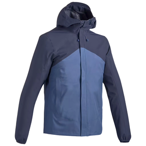 Sólido 2 colores y diseño simple Chaqueta de lluvia Cáscara dura Marca Chaqueta impermeable Nylon/Poliéster Shell Safari Jacket - Product Image 1