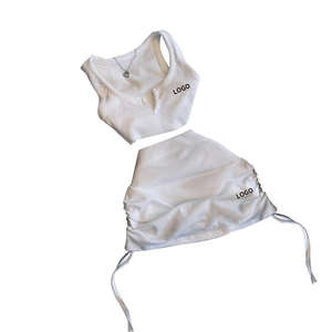 ชุดกางเกงขาสั้นแขนสั้นพิมพ์ลายตัวอักษรสำหรับผู้หญิงดีไซน์เนอร์แฟชั่น2023 - Product Image 3