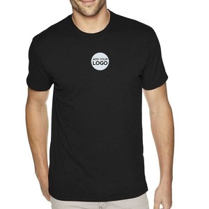T-shirt de sport en coton/fibre de bambou, t-shirt à col contrasté, impression numérique, vêtements de sport - Product Image 6