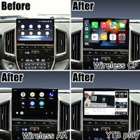 Interfaz Android Carplay y Android Auto para Toyota Land Cruiser LC200 GXR GX-R GT Fujitsu Ten 2018-2021 Lsailt