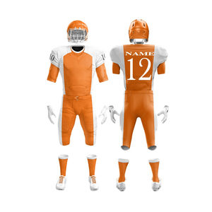 Uniforme de football américain de qualité supérieure 2025, personnalisable par sublimation, nouveau modèle, respirant, avec personnalisation OEM - Product Image 1