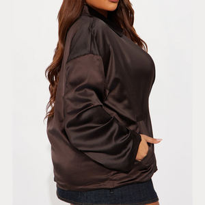 Veste Bomber Légère pour Femme Style Épuré Tissu Doux 2026 / Veste Bomber Premium pour Femme Finition Élégante Couture de Qualité Veste Casual - Product Image 5