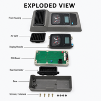 Panel de Monitor para Excavadora Kobelco SK200 SK200-6 SK200-6E SK210LC SK230-6E SK250-6E SK330-6, Modelos YN59E00012F1, YN59E00004F1, YN59E00011F2