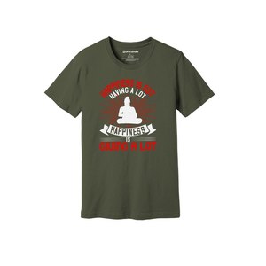 Camiseta informal de algodón 100% con impresión de temas de Buda en 3D, 12 opciones de color, 160-180, colocación de diseño personalizable GSM pesado - Product Image 1