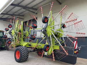 Claas Liner 4800 Business 4 Rotor Rake 13.6m Rotary Hay Rake Agricultural Forage Equipment for Sale - Product Image 2