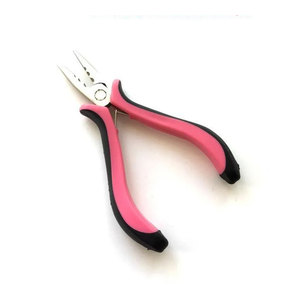Top Rated Stainless Steel <b>Hair</b> Extension Plier Strong <b>Grip</b> 2023 high Quality Stainless Steel <b>Hair</b> Extension plier - Product Image 1