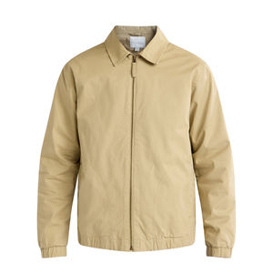 Vestes pour hommes Fermeture éclair légère Fabricant de vêtements grande taille Streetwear Mode extérieure Veste vintage zippée pour hommes - Product Image 4