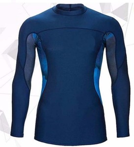 Protection anti Rash pour hommes, logo personnalisé, manches courtes, respirants, meilleure qualité, vente en gros - Product Image 4