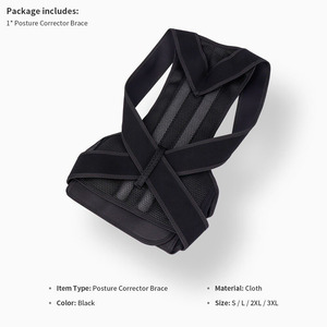 Chaleco de corrección de postura ajustable Unisex para adultos, tirantes, soporte de cintura, cinturón trasero para niños, productos de la industria Wolson - Product Image 4